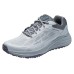 Skechers Cushioned Slip-Resistant Rebound Low-Top Casual Running Shoes Men's Gray Blue gray/multicolor, 42