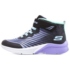 Skechers Girls Cushioning Wear-Resistant Ankle-Length Kids' Boots Black Teenagers Черный, 30