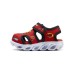Infant And Toddler Skechers Kids BOYS Slip-Resistant Breathable Low-Top Toddler Shoes Red Black Черно-красный, 23