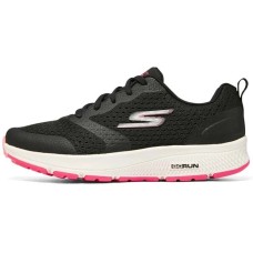 Skechers Go Run Consistent 'Black White Pink' Women's 36.5