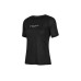Skechers Raglan Sleeve T Shirt Women's Carbon Black Carbon Black 0018, M