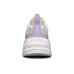 Skechers Stamina V2 Low Running Shoes Gs White/Purple Women's 35.5