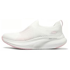 Skechers Anti-Slip And Wear-Resistant Rebound Low-Top Casual Shoes Women's White Pink Белый Розовый, 36.5