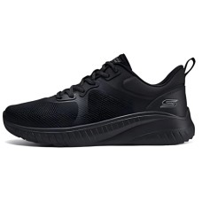 Skechers Cushioning, Wear Resistant Low Top Casual Shoes Women's Black Черный, 36