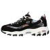 Skechers D'Lites Leather 'Black Multi' Women's 37.5