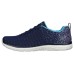 Skechers Cushioning Slip Resistant Low Top Casual Shoes Women's Marine Blue 35