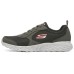 Skechers Cushioning Anti-Slip Wear-Resistant Breathability Low-Top Running Shoes Men's Charcoal Gray 40