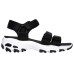 Skechers D'Lites Sandals Black Women's 35