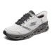 Skechers Cushioning, Slip Resistant, Abrasion Resistant, Rebound Low Top Running Shoes Men's Gray GRAY/Charcoal Gray, 44