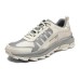 Skechers Cushioning Wear-Resistant Low-Top Casual Shoes Men's White Gray White gray, 39.5