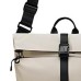 Skechers Fabric Shoulder Bag, Crossbody Bag Regular Unisex Silver Gray Silver Gray