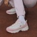Skechers D'Lites 1.0 Sneakers Pink/Yellow Women's 36