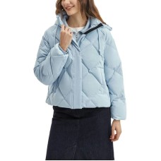 Skechers Down Jacket Women's Cashmere Blue Cashmere Blue/00F5, XL