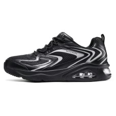 Skechers Uno Anti-Slip And Wear-Resistant Breathable Low-Top Casual Shoes Men's Black Черный, 40