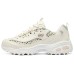 Skechers DLITES Cushioning Wear-Resistant Low-Top Casual Shoes Women's Ecru 36.5