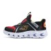 Skechers Wear-Resistant Slip-Resistant Kids Lifestyle Shoes Black Red Kids' Красно-черный, 35