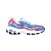 Skechers D'Lites 1.0 Chunky Sneakers Women's Low-Top Blue/Red/White/Pink Белый, 40