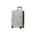 Bromen Super Light Durable PC Luggage Suitcase For Travel And Checked Baggage Unisex Cats And Friends Cats and friends, 20-inch Air can be boarded, lightweight box type, micro-expansion≈ regular 21-inch