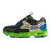 Skechers SKECH-AIR Bolt Cushioned Slip-Resistant Abrasion-Resistant Kids Lifestyle Shoes Black Green Teenagers 37