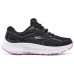Skechers Women's GO Series Breathable Coverage Low Top Running Shoes Women's Black Purple Черно-фиолетовый, 37.5