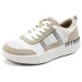 Skechers Bobs Cushioning Wear-Resistant Low-Top Casual Shoes Women's Natural natural/multicolor, 36.5