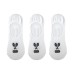 Skechers BRITISH MUSEUM No-Show Socks Unisex 3 Pack White 3 Pack (White), M