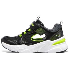 Skechers Bobs Bamina Anti-Slip And Wear-Resistant Lightweight Kids Lifestyle Shoes Black Green Teenagers 38