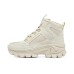 Skechers Street Blo Cushioning Anti-Slip And Wear-Resistant Height Increasing High-Top Chunky Sneakers Women's Ivory 39