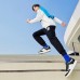 Skechers Anti Slip And Wear Resistant Breathable Low Top Kids' Skateboarding Shoes Black White Kids' Черно-белый, 30