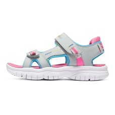 Skechers Abrasion Resistant Breathable Slip Resistant Children's Sandals Pink Teenagers 28.5