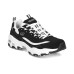 Skechers D'LITES Daddy Shoes 'White Black' 42.5