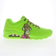 Skechers Uno Dr. Bombay Snoop Dogg Mens Green Lifestyle Sneakers Shoes 9