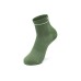 Skechers Ankle Socks Unisex 2 Pack 2 Pack (Marine Blue/Brown Green/03XK), S