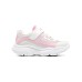 Skechers Slip Resistant Anti Kick Abrasion Resistant Low Top Toddler Shoes White Pink Infant And Toddler White/Pink, 23