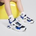 Skechers Kids' Casual Shoes Kids White Black Blue, 28.5