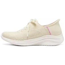 Skechers Sport Breathable Support Low-Top Casual Shoes Women's Natural Бежевый, 37