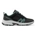 Skechers Hillcrest Anti Slip Wear Resistant Low Top Outdoor Shoes Women's Black Green Черно-зеленый, 38