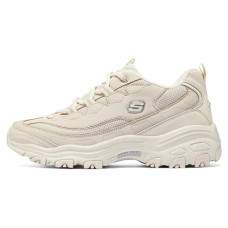 Skechers DLITES Cushioning Anti-Slip And Wear-Resistant Low-Top Chunky Sneakers Women's Natural Бежевый, 37