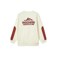 Skechers Kids Sweatshirts Corn White/01PJ, 140