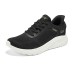 Skechers Bob's Wear-Resistant Low-Top Casual Shoes Women's Black Черный, 35