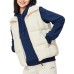 Skechers Sports Lifestyle Collection Sports Alliance Collection Vest Women's Bleach Sandy Bleached White Sandy -046L, M