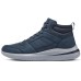 Skechers Delson 3.0 Anti-Slip Wear-Resistant Breathable Supportive Lightweight Mid-Top Casual Shoes Men's Navy Синий, 43