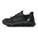 Skechers Slip-Resistant Lightweight Cushioning Low-Top Kids Lifestyle Shoes All Black Kids' Черный, 27.5
