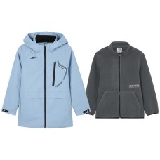 Skechers Windbreaker Jacket Light Antique Blue Teenagers Light Antique Blue, 130