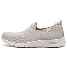 Skechers ARCH FIT REFINE Anti-Slip Wear-Resistant Low-Top Casual Shoes Women's Taupe Серо-коричневый, 37