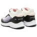 Skechers Waterproof And Wear-resistant Crew Shoes Black Lavender, 35