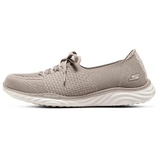 Skechers ON THE GO Ideal Anti-Slip Wear-Resistant Breathable Lightweight Cushioning Low-Top Casual Shoes Women's Taupe 38