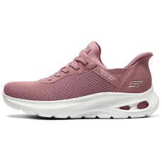 Skechers Wear-Resistant Rebound Breathable Support Low-Top Casual Shoes Women's Nude Pink Розовый, 39.5