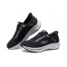 Skechers Cushioning Wear-Resistant Low-Top Running Shoes Men's Black White Черно-белый, 43.5