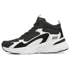 Skechers DLITES Cushioning Anti-Slip And Wear-Resistant High-Top Casual Shoes Women's Black 35